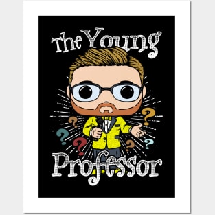 Young Professor Yellow Posters and Art